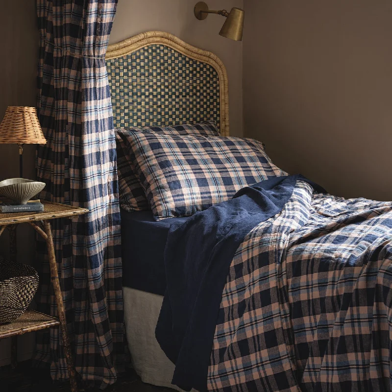 Duvet covers that coordinate with existing bedroom furnitureAtlantic Dallington Plaid Linen Blend Duvet Cover Duvet covers that coordinate with existing bedroom furnitureAtlantic Dallington Plaid Linen Blend Duvet Cover
