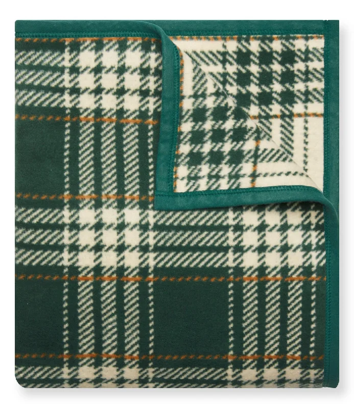 Wool blankets with natural warmth and insulationAutumn Plaid Evergreen Blanket