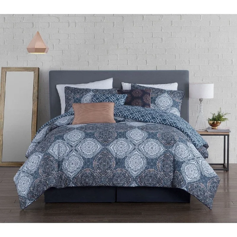 Silk - filled comforters for a luxurious and smooth touchAvondale Manor Demi 7-piece Comforter Set Silk - filled comforters for a luxurious and smooth touchAvondale Manor Demi 7-piece Comforter Set