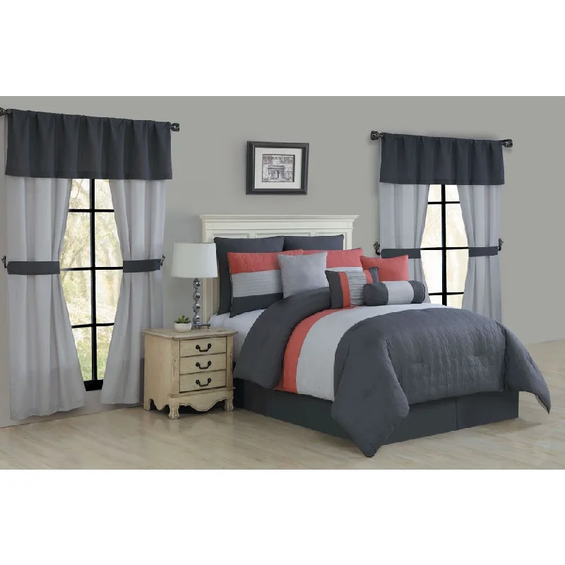 Down - filled comforters for supreme warmth and lightnessAvondale Manor Donovan 20-piece Comforter Set