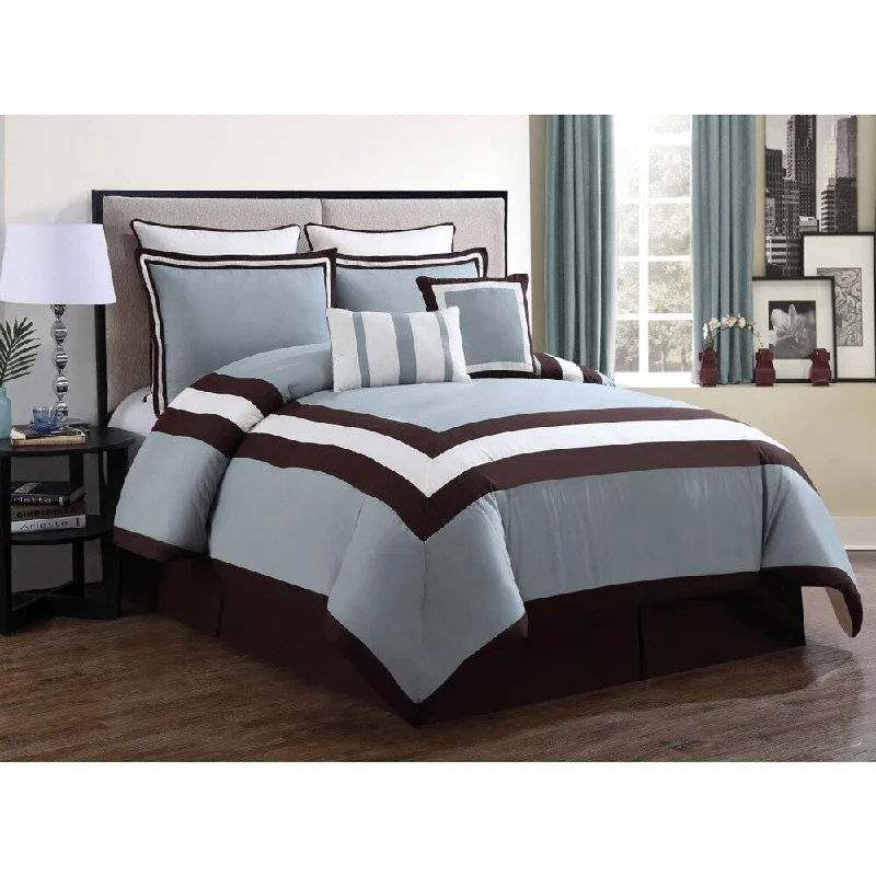 Wool - filled comforters with natural moisture - wicking and temperature - regulating featuresAvondale Sydney 8-piece Comforter Set Wool - filled comforters with natural moisture - wicking and temperature - regulating featuresAvondale Sydney 8-piece Comforter Set