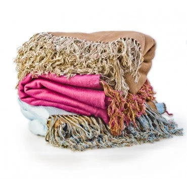 Bamboo fiber blankets with natural antibacterial propertiesBamboo Reversible Fringed Throws Bamboo fiber blankets with natural antibacterial propertiesBamboo Reversible Fringed Throws