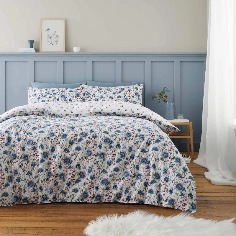 Value - for - money duvet covers that offer great quality at a reasonable priceBrushed Ophelia Floral Duvet Cover Set Value - for - money duvet covers that offer great quality at a reasonable priceBrushed Ophelia Floral Duvet Cover Set