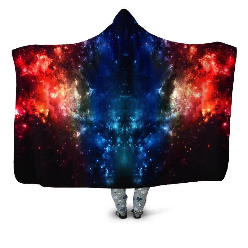 Rayon from bamboo blankets for a silky and breathable feelBig Bang Hooded Blanket