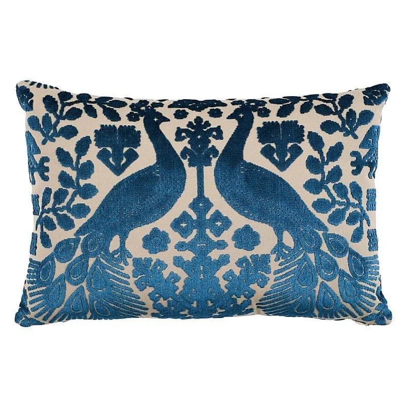Chenille blankets with a thick and fuzzy textureBlue Pavone Peacock Velvet Throw Pillow Chenille blankets with a thick and fuzzy textureBlue Pavone Peacock Velvet Throw Pillow
