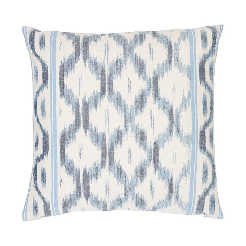 Cotton blankets for breathability and a lightweight feelSanta Monica Ikat 22" Throw Pillow - Available in Three Colors Cotton blankets for breathability and a lightweight feelSanta Monica Ikat 22" Throw Pillow - Available in Three Colors