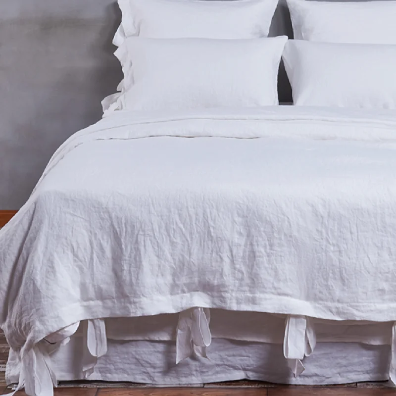 Dry - clean - only duvet covers with high - end materials and delicate designsBow Ties linen duvet cover Dry - clean - only duvet covers with high - end materials and delicate designsBow Ties linen duvet cover