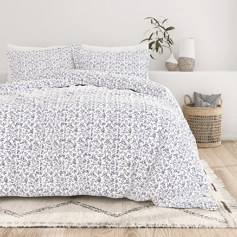 Queen - size duvet covers for standard queen - sized mattressesBurst of Vines Pattern 3-Piece Duvet Cover Set Queen - size duvet covers for standard queen - sized mattressesBurst of Vines Pattern 3-Piece Duvet Cover Set