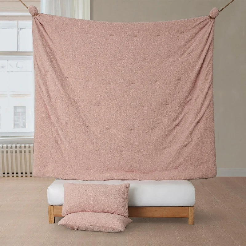 Goose down comforters known for their superior quality and insulationCardigan Knit - Coma Inducer® Oversized Comforter Set - Soft Pink Goose down comforters known for their superior quality and insulationCardigan Knit - Coma Inducer® Oversized Comforter Set - Soft Pink