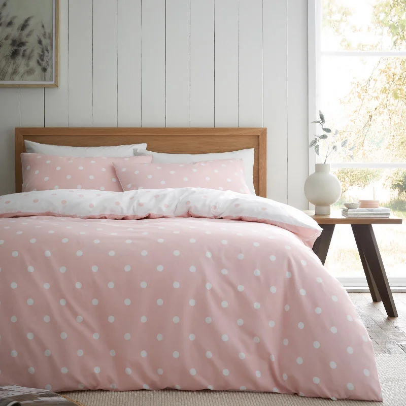 Duvet covers that work well with memory - foam mattresses for added comfortBrushed Polka Dot Duvet Cover Set Pink Duvet covers that work well with memory - foam mattresses for added comfortBrushed Polka Dot Duvet Cover Set Pink