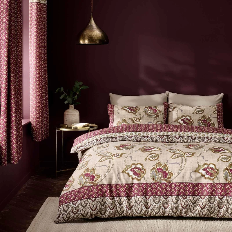 Custom - sized duvet covers to fit unique or non - standard bed framesKashmir Paisley Floral Duvet Cover Set Custom - sized duvet covers to fit unique or non - standard bed framesKashmir Paisley Floral Duvet Cover Set