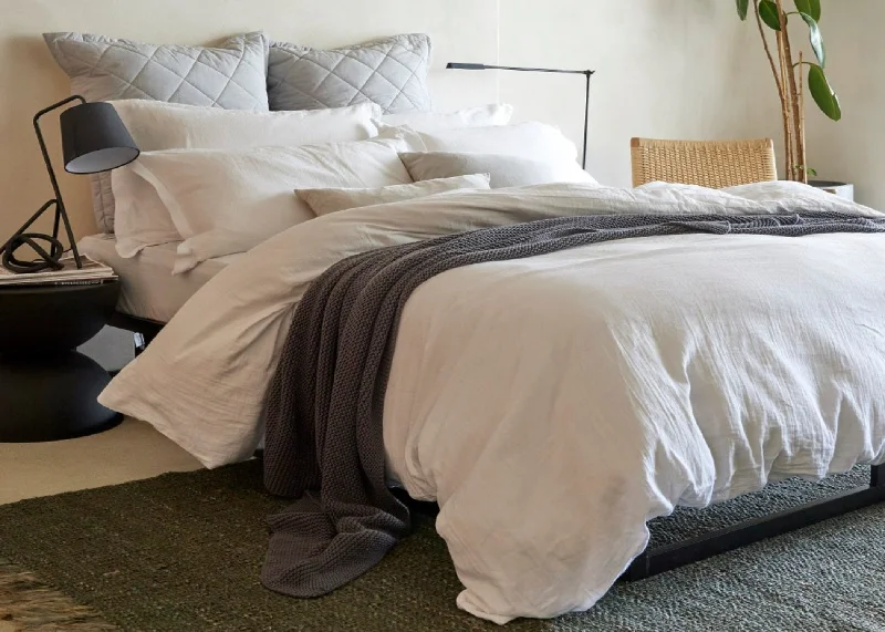 Discounted duvet covers during holiday sales like Christmas, Black Friday, and Cyber MondayChristy Organic Cotton "Retreat" Plain Dyed Sheets & Duvet Covers White Discounted duvet covers during holiday sales like Christmas, Black Friday, and Cyber MondayChristy Organic Cotton "Retreat" Plain Dyed Sheets & Duvet Covers White