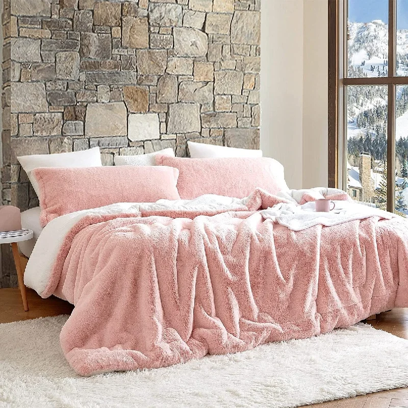 Bamboo - fiber - filled comforters with antibacterial and breathable qualitiesChunky Bunny - Coma Inducer® Oversized Comforter Set - Rose Quartz Bamboo - fiber - filled comforters with antibacterial and breathable qualitiesChunky Bunny - Coma Inducer® Oversized Comforter Set - Rose Quartz