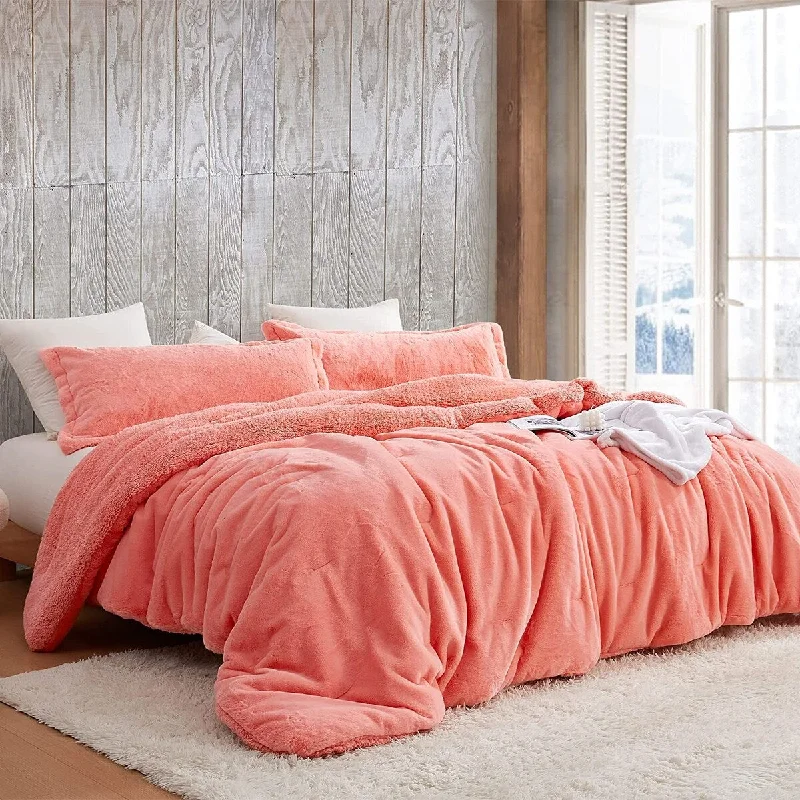 Bamboo - fiber - filled comforters with antibacterial and breathable qualitiesChunky Bunny x Original - Coma Inducer® Oversized Comforter Set - Peach Nectar Bamboo - fiber - filled comforters with antibacterial and breathable qualitiesChunky Bunny x Original - Coma Inducer® Oversized Comforter Set - Peach Nectar