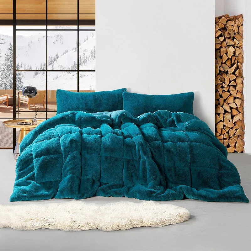 King - size comforters to fit large king - sized beds perfectlyChunky Bunny Yoga - Coma Inducer® Oversized Comforter - Real Teal King - size comforters to fit large king - sized beds perfectlyChunky Bunny Yoga - Coma Inducer® Oversized Comforter - Real Teal