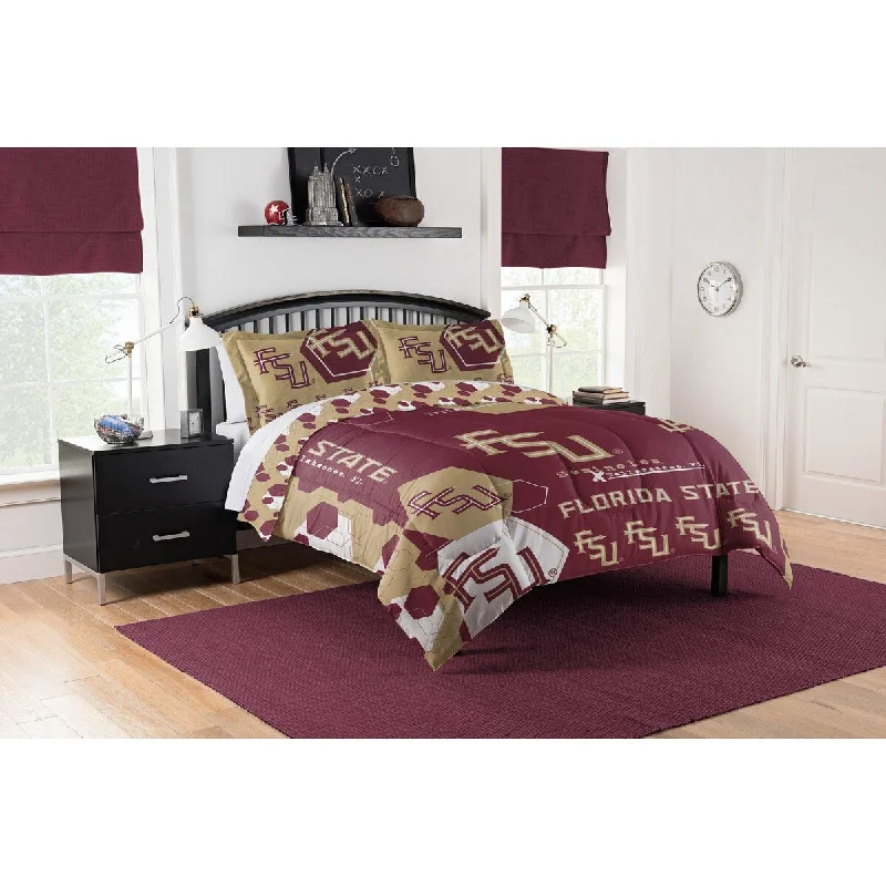 King - size comforters to fit large king - sized beds perfectlyCOL 849 Florida State Hexagon Take F/Q Comforter Set King - size comforters to fit large king - sized beds perfectlyCOL 849 Florida State Hexagon Take F/Q Comforter Set