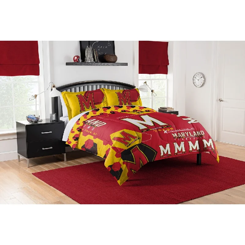 Bamboo - fiber - filled comforters with antibacterial and breathable qualitiesCOL 849 Maryland Hexagon Take F/Q Comforter Set Bamboo - fiber - filled comforters with antibacterial and breathable qualitiesCOL 849 Maryland Hexagon Take F/Q Comforter Set