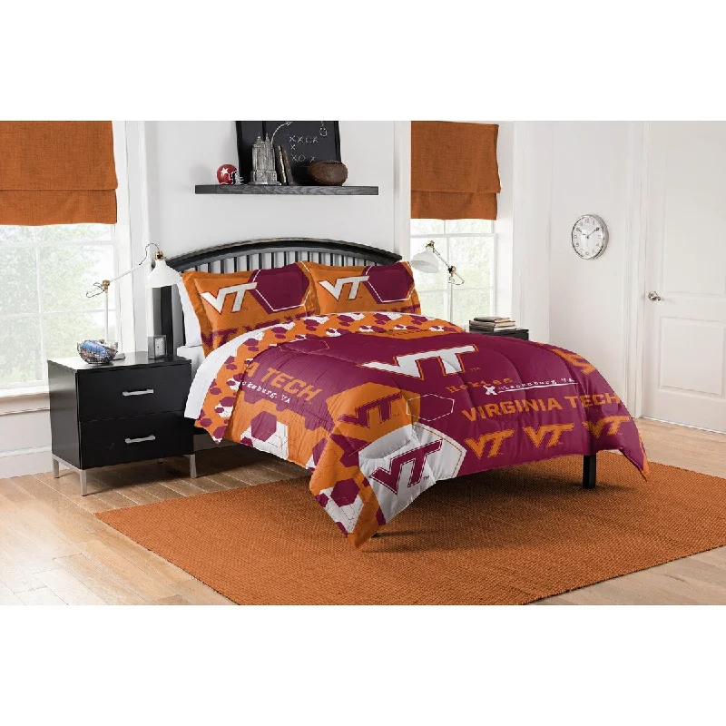 Duck down comforters with a softer feel and good warmth retentionCOL 849 Virginia Tech Hexagon Take F/Q Comforter Set Duck down comforters with a softer feel and good warmth retentionCOL 849 Virginia Tech Hexagon Take F/Q Comforter Set