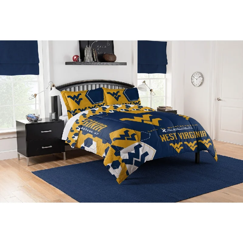 Silk - filled comforters for a luxurious and smooth touchCOL 849 West Virginia Hexagon Take F/Q Comforter Set Silk - filled comforters for a luxurious and smooth touchCOL 849 West Virginia Hexagon Take F/Q Comforter Set