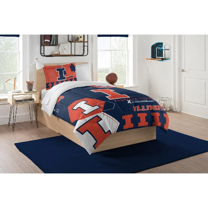 Full - size comforters suitable for full - sized beds in guest rooms or small bedroomsCOL 862 Illinois Hexagon Twin Comforter Set Full - size comforters suitable for full - sized beds in guest rooms or small bedroomsCOL 862 Illinois Hexagon Twin Comforter Set