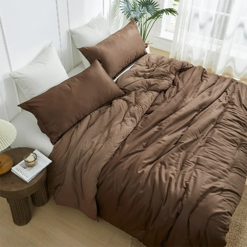 Full - size comforters suitable for full - sized beds in guest rooms or small bedroomsCold Pandas Knitting - Coma Inducer® Oversized Comforter Set - Dark Terrain Full - size comforters suitable for full - sized beds in guest rooms or small bedroomsCold Pandas Knitting - Coma Inducer® Oversized Comforter Set - Dark Terrain