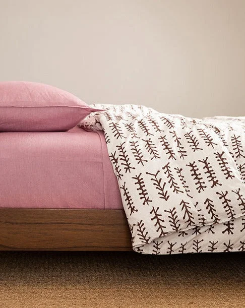 Zipper - closure duvet covers for easy removal and washingNomad Heather Duvet Cover Zipper - closure duvet covers for easy removal and washingNomad Heather Duvet Cover