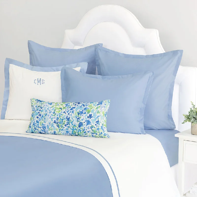 Silk duvet covers for a smooth and elegant touchCornflower Blue Hayes Nova Duvet Cover Silk duvet covers for a smooth and elegant touchCornflower Blue Hayes Nova Duvet Cover