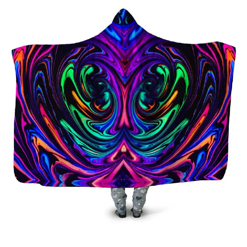 Silk blankets with a smooth and elegant touchCosmic Dream Hooded Blanket