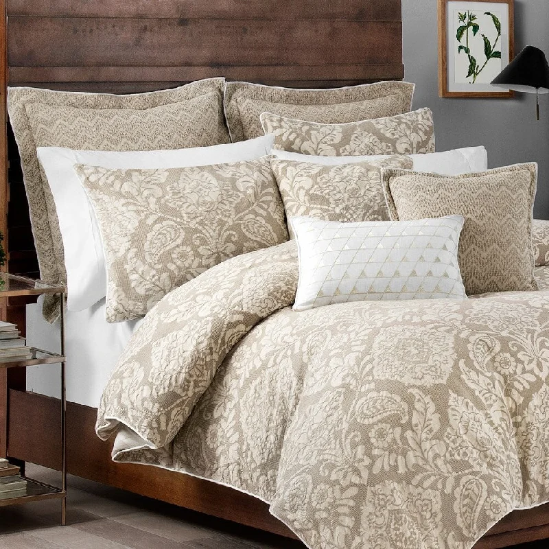 Down - filled comforters for supreme warmth and lightnessCroscill Grace 3PC Comforter Set Down - filled comforters for supreme warmth and lightnessCroscill Grace 3PC Comforter Set
