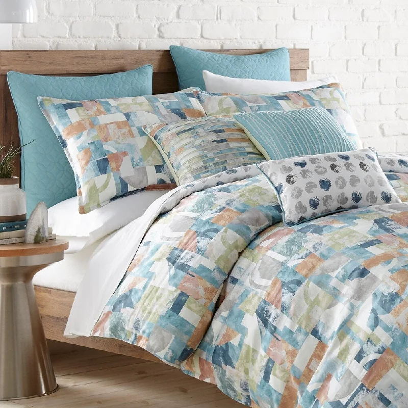 Bamboo - fiber - filled comforters with antibacterial and breathable qualitiesCroscill Marley Cotton Reversible 3 Piece Comforter Set Bamboo - fiber - filled comforters with antibacterial and breathable qualitiesCroscill Marley Cotton Reversible 3 Piece Comforter Set
