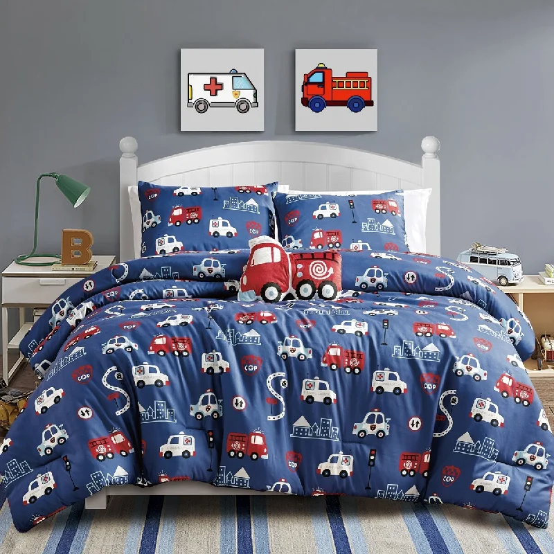 Duck down comforters with a softer feel and good warmth retentionDCP 4 Piece All Season Ultra Soft Polyester Bedding Comforter Set,Blue with Colorful Vehicles Duck down comforters with a softer feel and good warmth retentionDCP 4 Piece All Season Ultra Soft Polyester Bedding Comforter Set,Blue with Colorful Vehicles