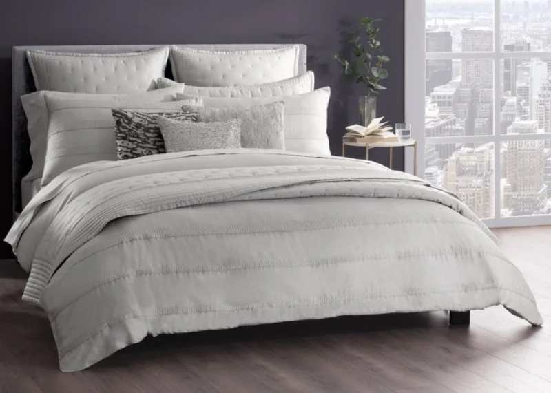 Duvet covers that work well with memory - foam mattresses for added comfortDonna Karan "Silky Stripe" Duvet Cover and Pillowcase Duvet covers that work well with memory - foam mattresses for added comfortDonna Karan "Silky Stripe" Duvet Cover and Pillowcase