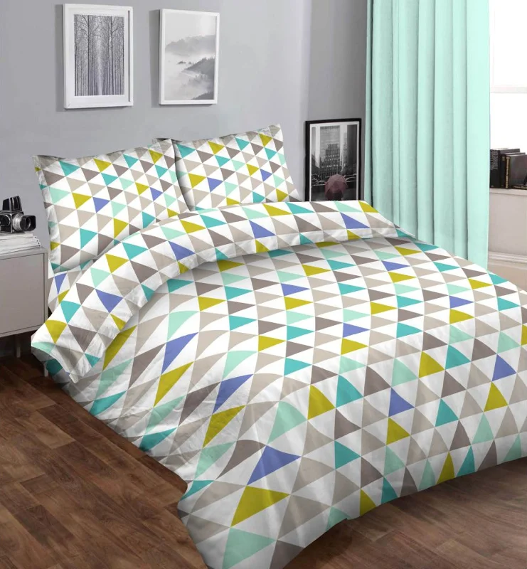 Bamboo - derived duvet covers with antibacterial and moisture - wicking propertiesDouble Bed Size Printed 4pc Complete Bedding Set Bamboo - derived duvet covers with antibacterial and moisture - wicking propertiesDouble Bed Size Printed 4pc Complete Bedding Set