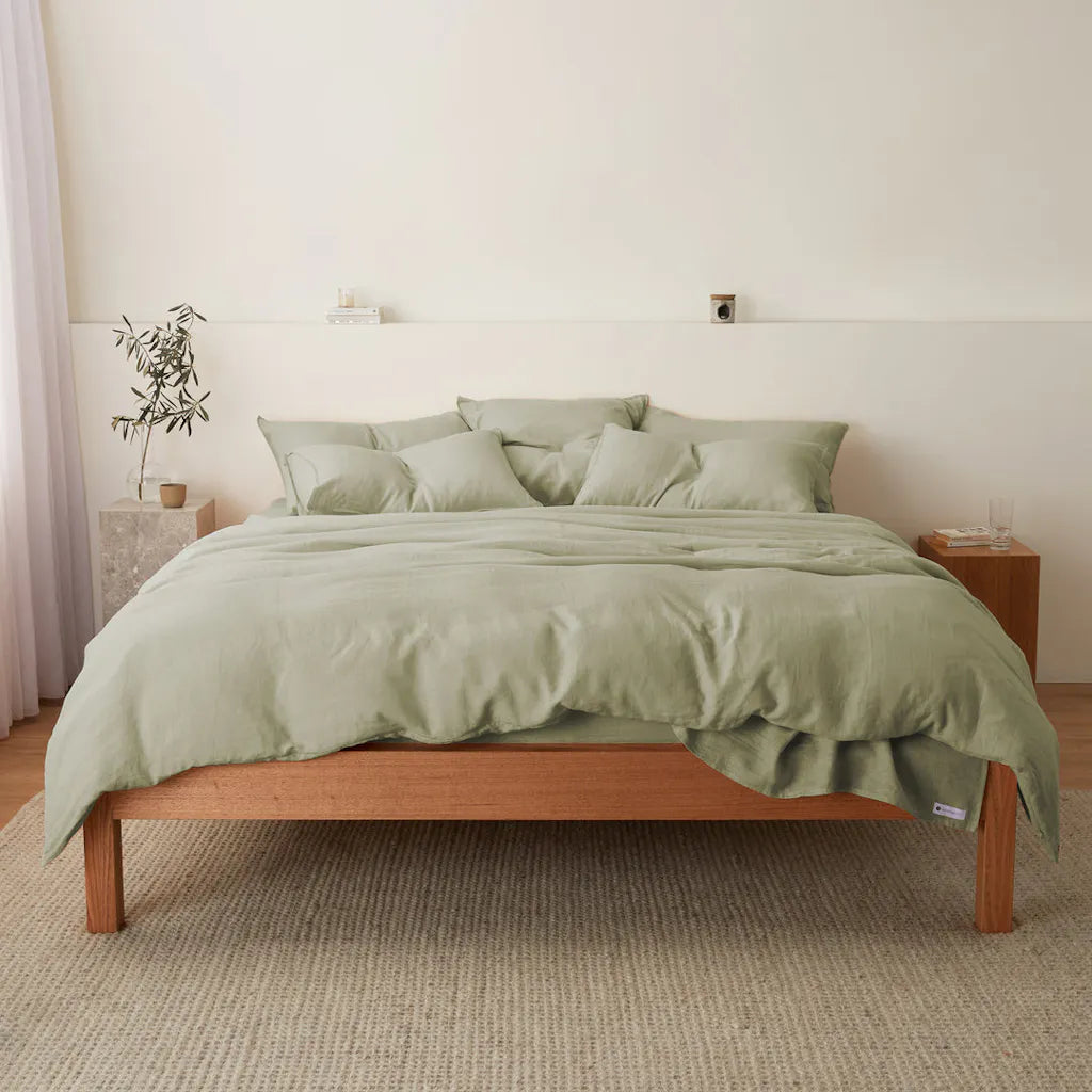 Anti - dust mite duvet covers to keep the sleep environment cleanDuvet Cover 300TC Luxury - Dusty Olive Anti - dust mite duvet covers to keep the sleep environment cleanDuvet Cover 300TC Luxury - Dusty Olive