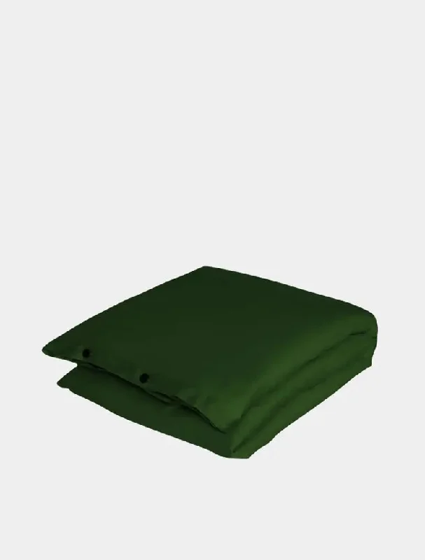 Twin - size duvet covers ideal for single beds in kids' rooms or dormitoriesDuvet Cover in Forest Green (Eucalyptus Silk) Twin - size duvet covers ideal for single beds in kids' rooms or dormitoriesDuvet Cover in Forest Green (Eucalyptus Silk)