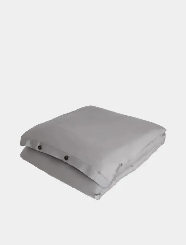 Guest - room duvet covers to make visitors feel welcome and comfortableDuvet Cover in Grey (Eucalyptus Silk) Guest - room duvet covers to make visitors feel welcome and comfortableDuvet Cover in Grey (Eucalyptus Silk)