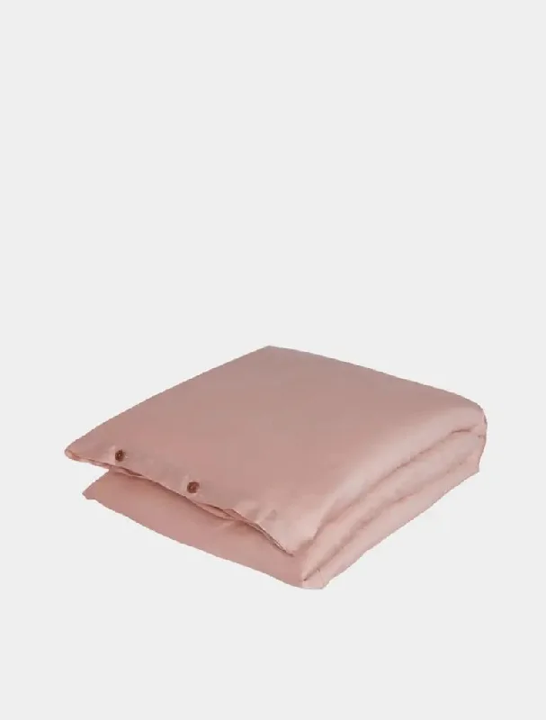 Silk duvet covers for a smooth and elegant touchDuvet Cover in Rose (Eucalyptus Silk)