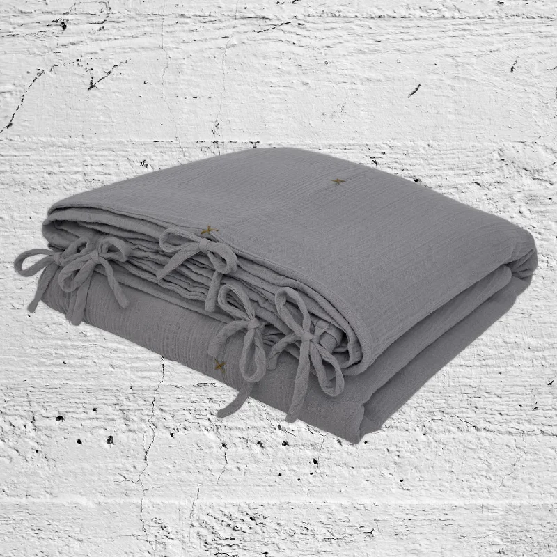 Flannel duvet covers for warmth in cold weatherDuvet Cover - DS Double Saloo - S045 Stone Grey Flannel duvet covers for warmth in cold weatherDuvet Cover - DS Double Saloo - S045 Stone Grey