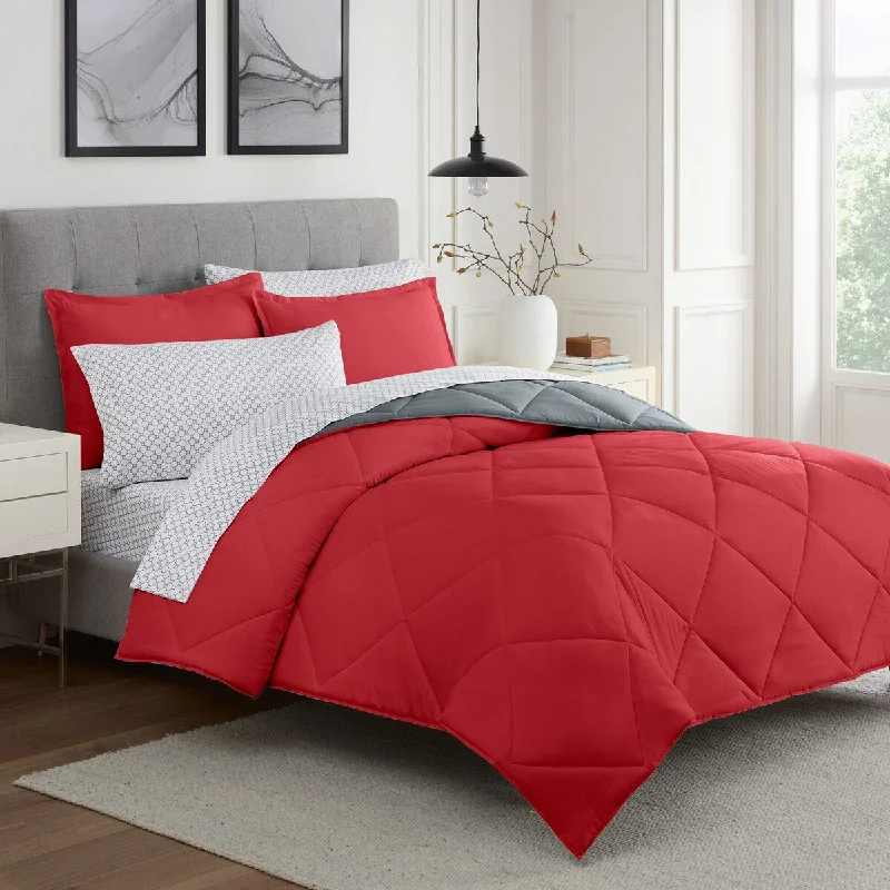 Microfiber - filled comforters that are lightweight and easy to care forEclipse Sleep Solutions Moore Cooling Bedding Set Microfiber - filled comforters that are lightweight and easy to care forEclipse Sleep Solutions Moore Cooling Bedding Set