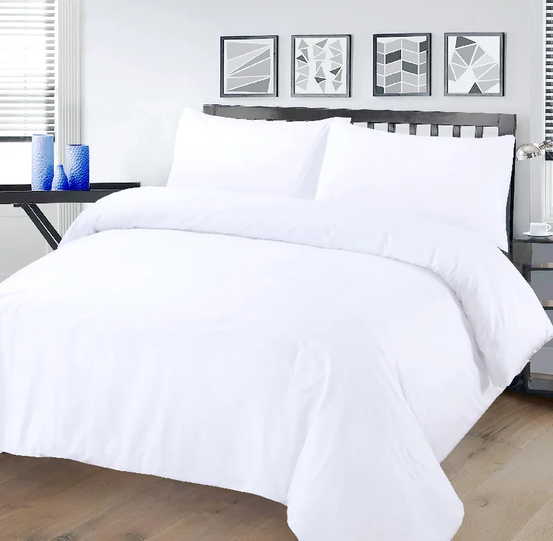 Twin XL duvet covers designed for extra - long twin beds, often used in college dorms100% Cotton Percale Duvet Cover Sets 400 TC Plain White | 6 Sizes Twin XL duvet covers designed for extra - long twin beds, often used in college dorms100% Cotton Percale Duvet Cover Sets 400 TC Plain White | 6 Sizes