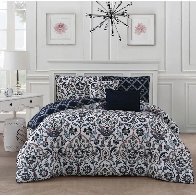 Full - size comforters suitable for full - sized beds in guest rooms or small bedroomsEllis 5-piece Comforter Set Full - size comforters suitable for full - sized beds in guest rooms or small bedroomsEllis 5-piece Comforter Set