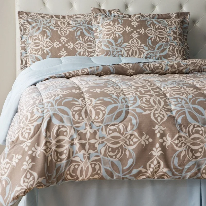 Goose down comforters known for their superior quality and insulationEmilia 4 Piece Comforter Set Goose down comforters known for their superior quality and insulationEmilia 4 Piece Comforter Set