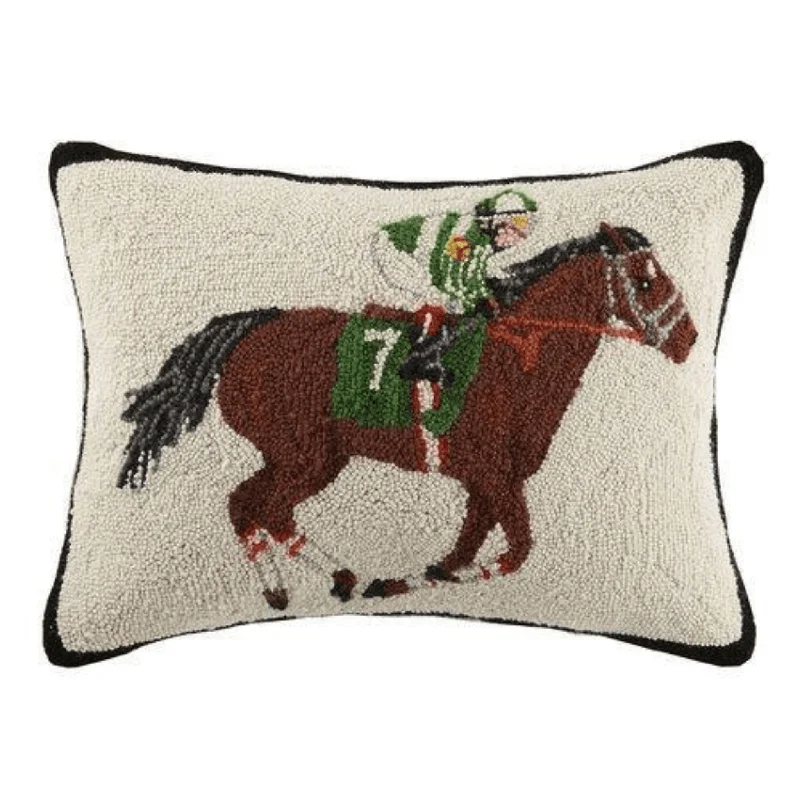Linen blankets with a rustic and textured lookEquestrian and Racer Decorative Throw Pillow Linen blankets with a rustic and textured lookEquestrian and Racer Decorative Throw Pillow