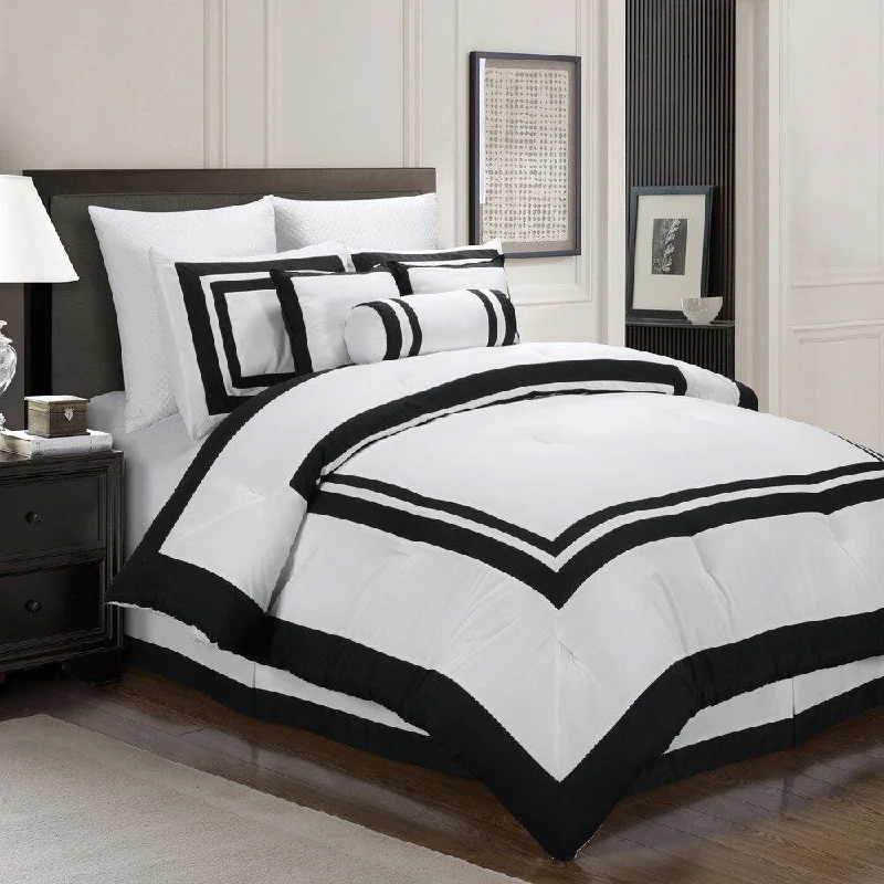 Full - size comforters suitable for full - sized beds in guest rooms or small bedroomsEverRouge Caprice Hotel Look 7-piece Comforter Set Full - size comforters suitable for full - sized beds in guest rooms or small bedroomsEverRouge Caprice Hotel Look 7-piece Comforter Set
