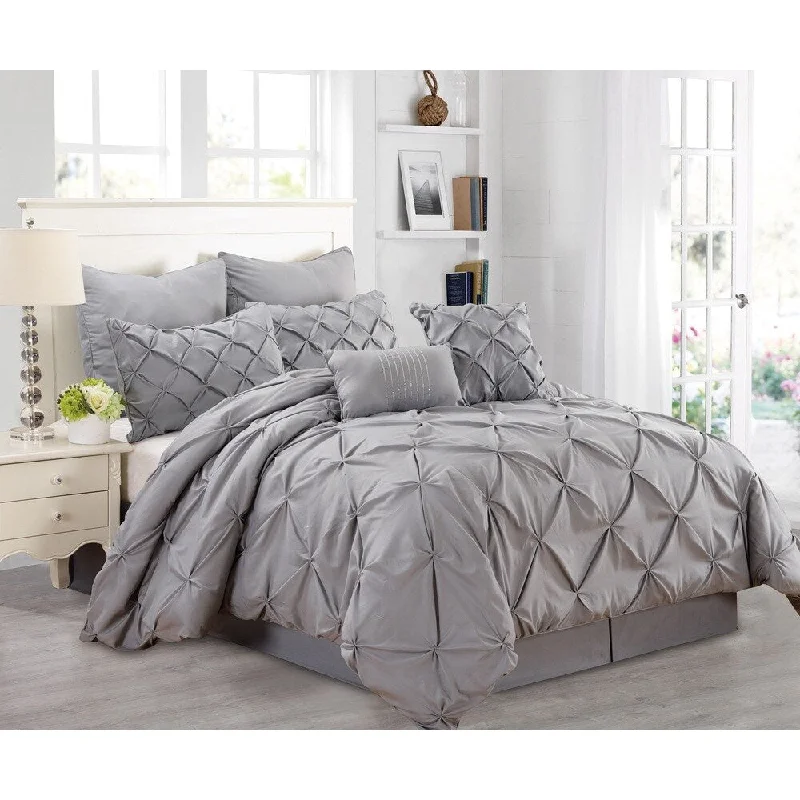 Bamboo - fiber - filled comforters with antibacterial and breathable qualitiesFashion Street Athena 8-piece Comforter Set Bamboo - fiber - filled comforters with antibacterial and breathable qualitiesFashion Street Athena 8-piece Comforter Set