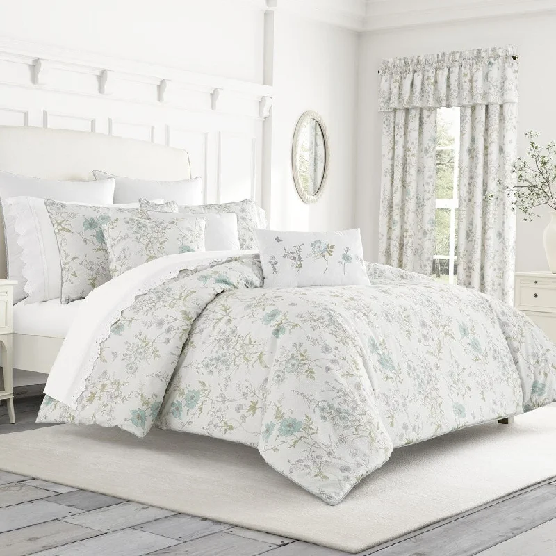 Latex - filled comforters with a bouncy texture and good supportFive Queens Court Kate Floral Comforter Set Latex - filled comforters with a bouncy texture and good supportFive Queens Court Kate Floral Comforter Set