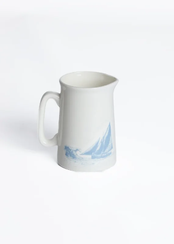 Recycled polyester blankets for an eco - conscious optionFoxford Sailboat Milk Jug