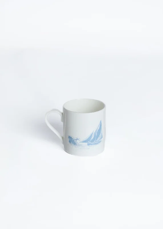 Mohair blankets with a unique sheen and softnessFoxford Sailboat Mug