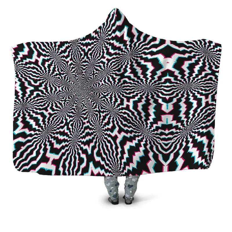 Synthetic fiber blend blankets for a budget - friendly choiceFractal Ripples Hooded Blanket Synthetic fiber blend blankets for a budget - friendly choiceFractal Ripples Hooded Blanket