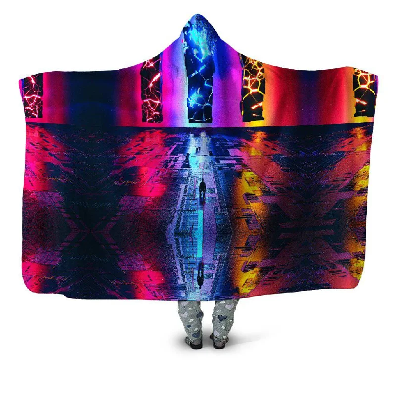 Synthetic fiber blend blankets for a budget - friendly choiceFubar Hooded Blanket